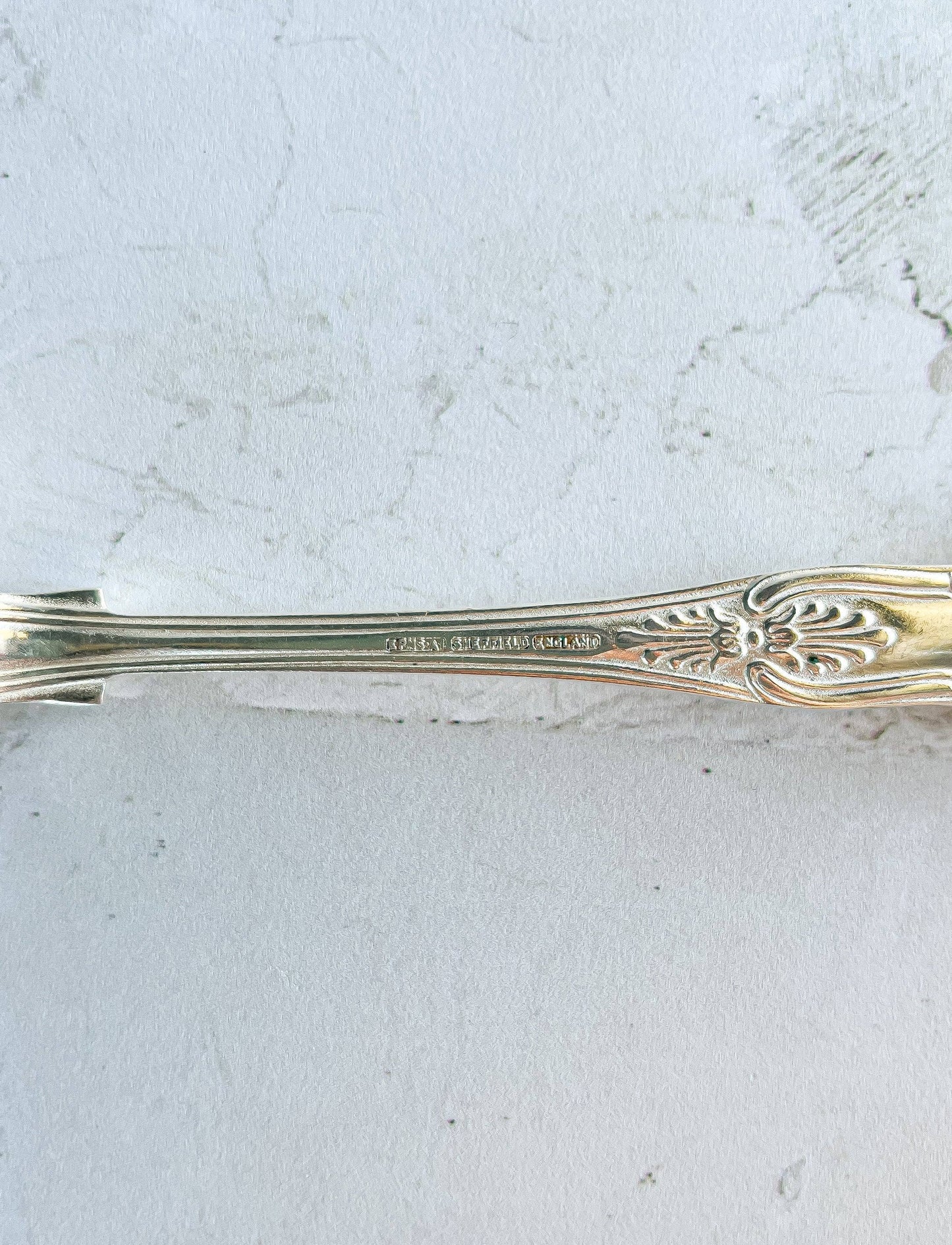 Silver-Plated Round Bowl Soup Spoon - 'Kings' Pattern - SOSC Home