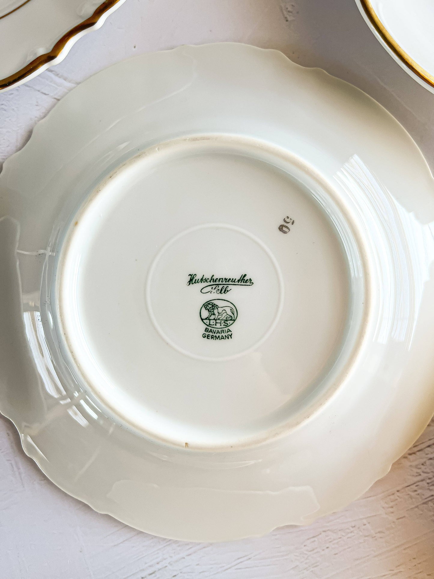 Hutschenreuther Set of 6 Bread & Butter Plates - 'Brighton' Collection - SOSC Home