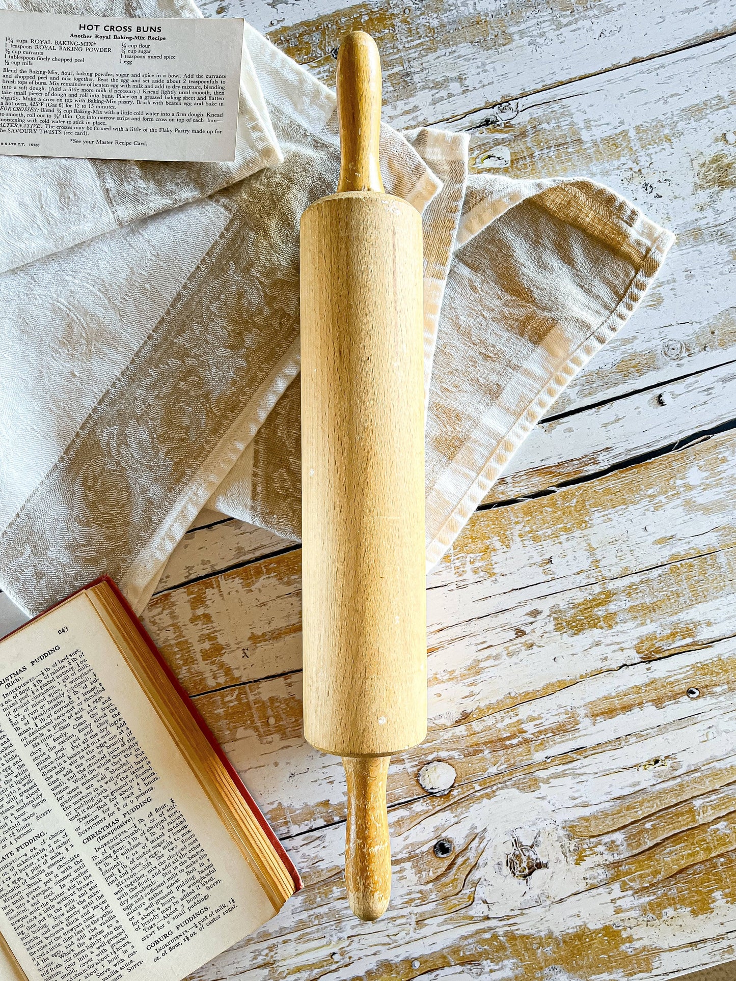 Vintage Wooden Kitchen Tool Set - SOSC Home