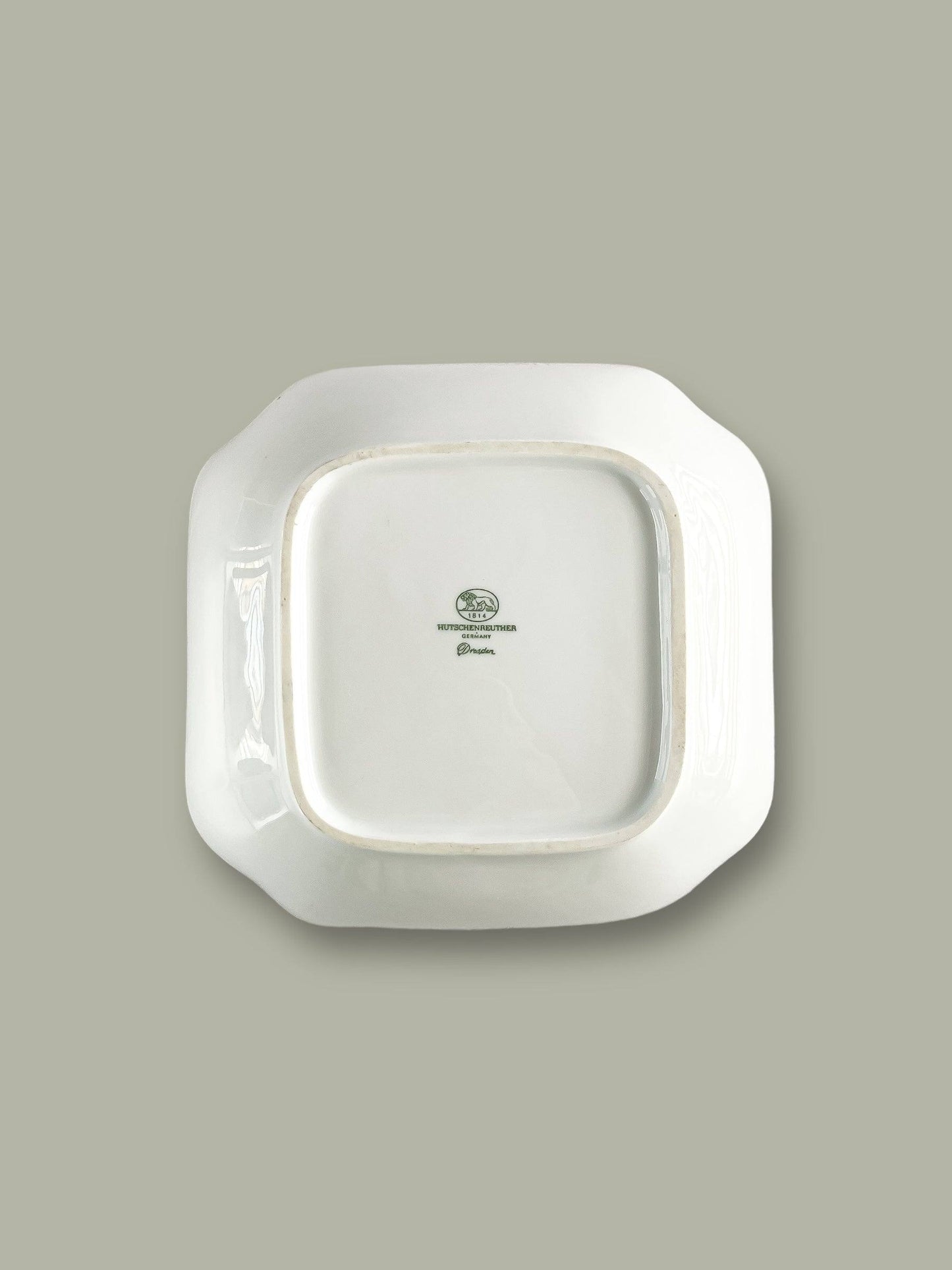 Hutschenreuther 19cm Square Vegetable Bowl | 'Dresden' All White Collection - SOSC Home