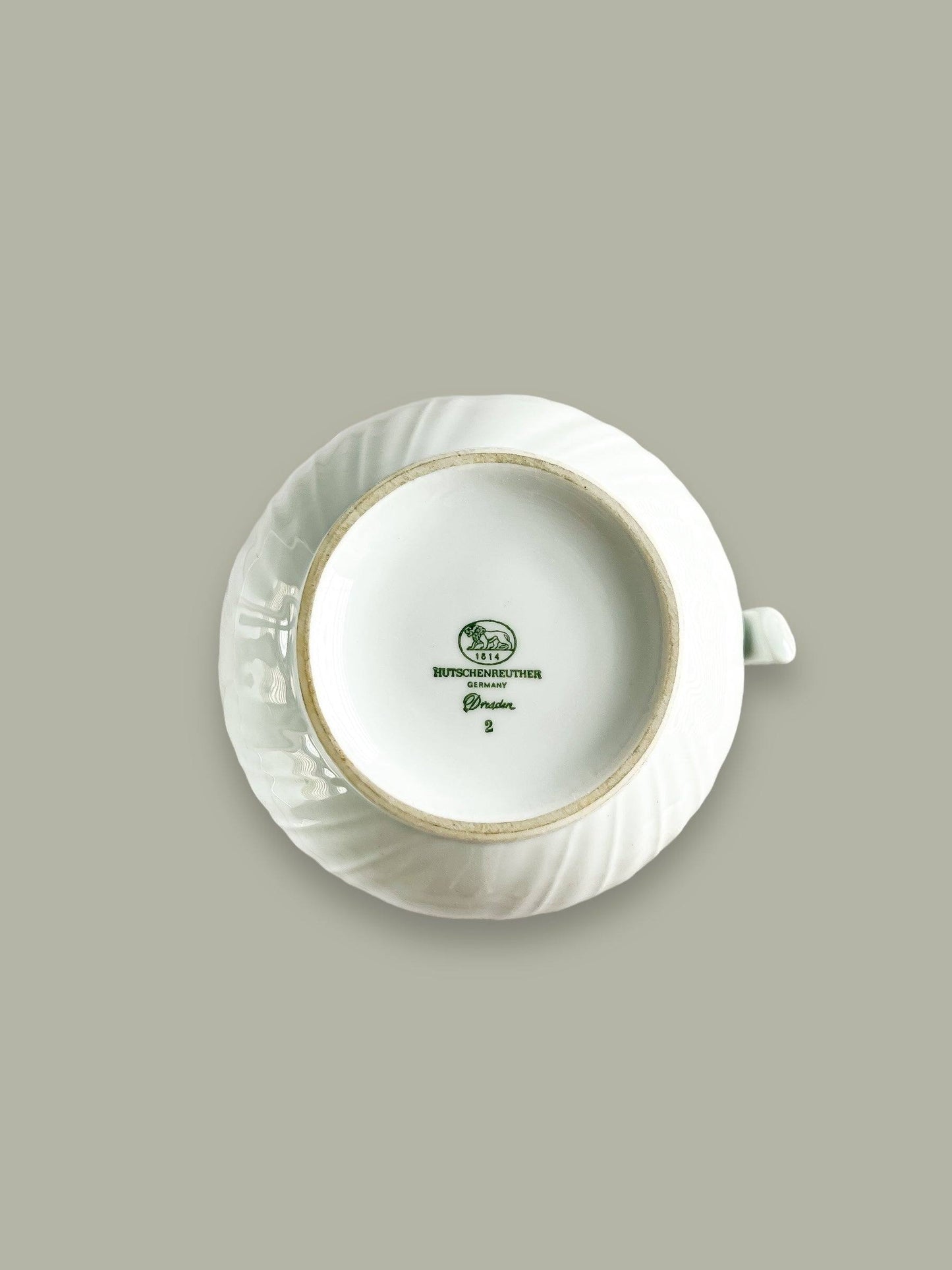 Hutschenreuther Coffee Pot | ‘Dresden’ Collection in All White - SOSC Home