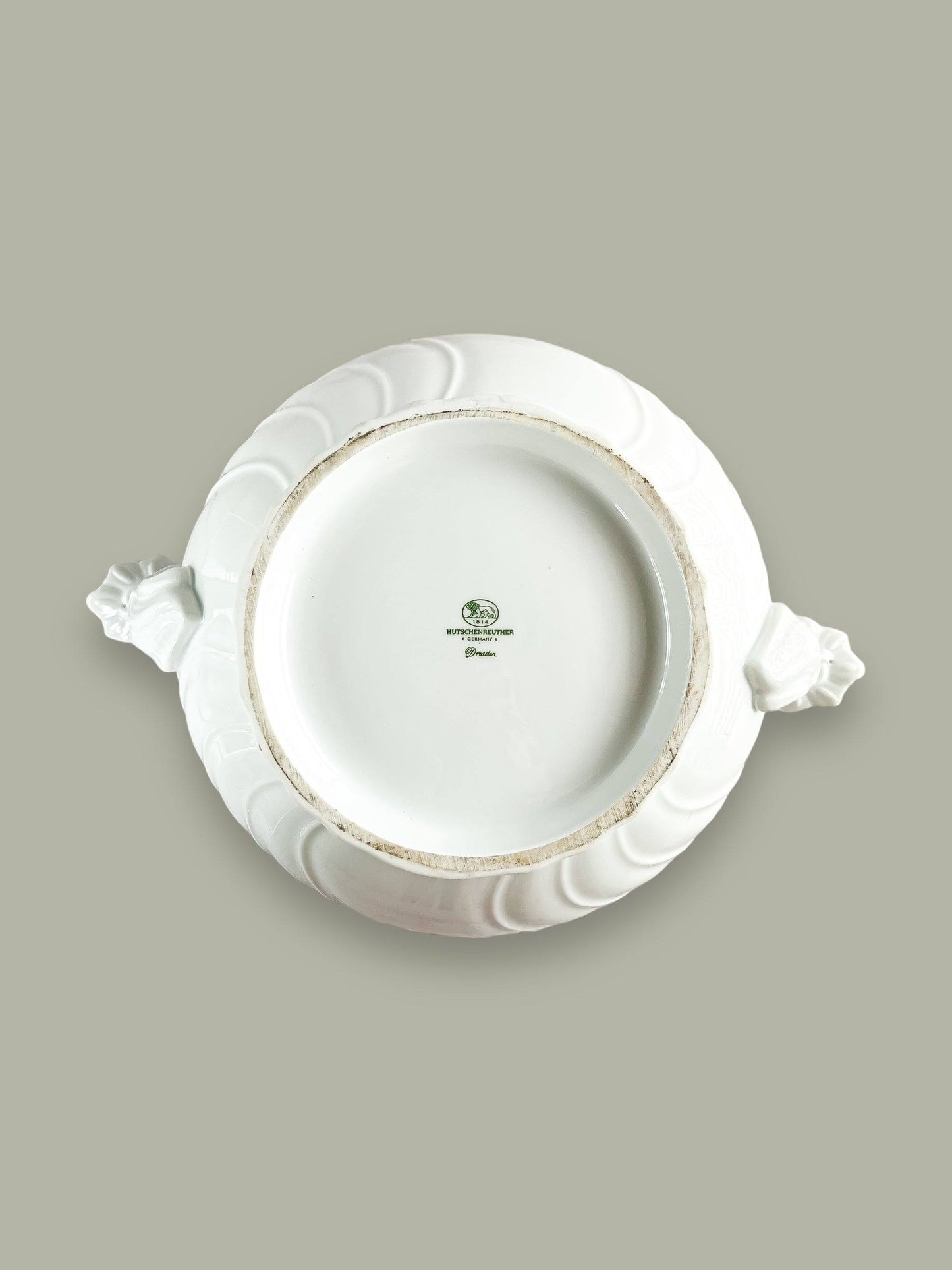 Hutschenreuther Soup Tureen with Lid | ‘Dresden’ All White Collection - SOSC Home