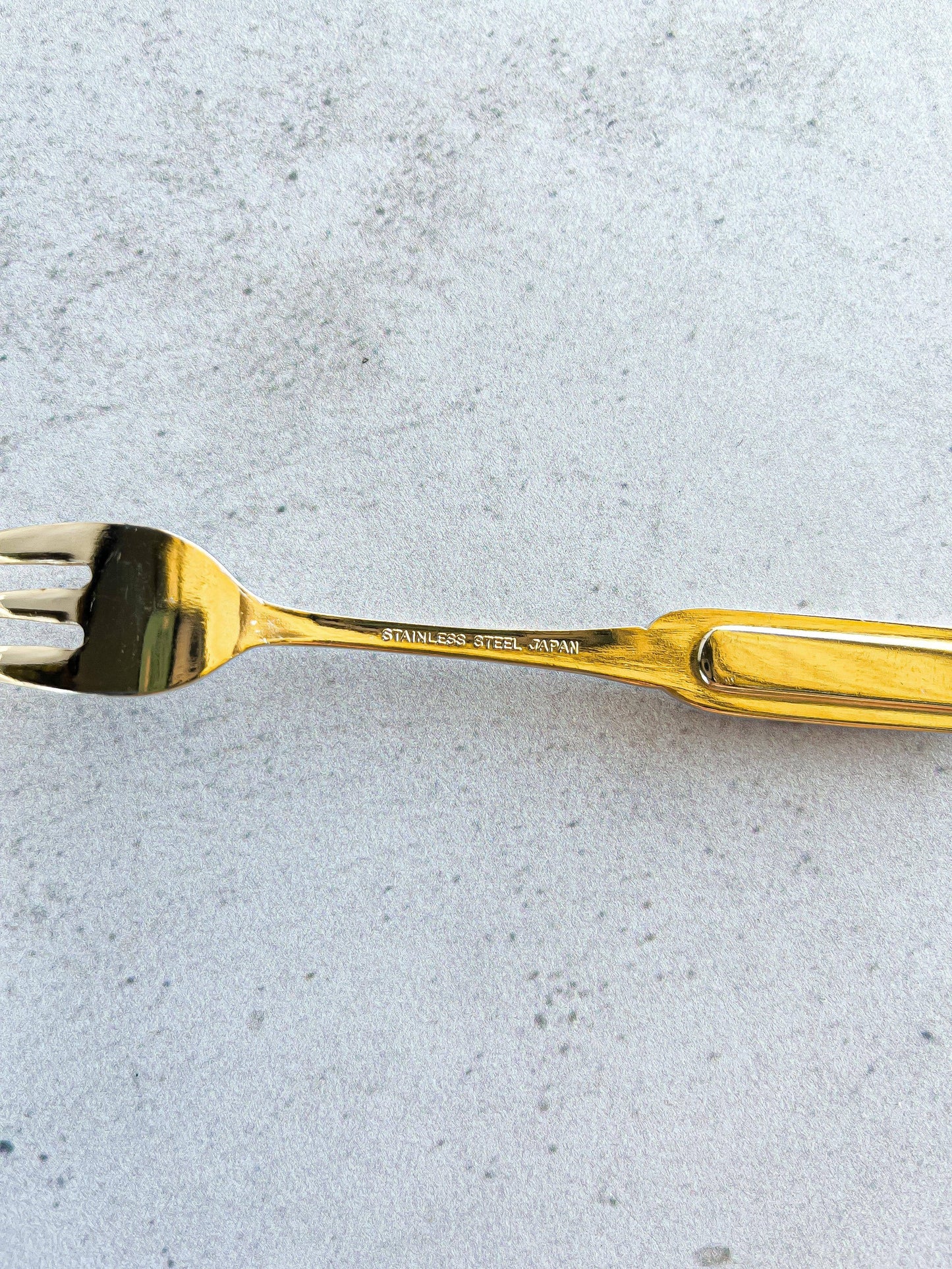 Gold-Plated Floral Cake Forks Set of 6 - Vintage Elegance from Japan - SOSC Home