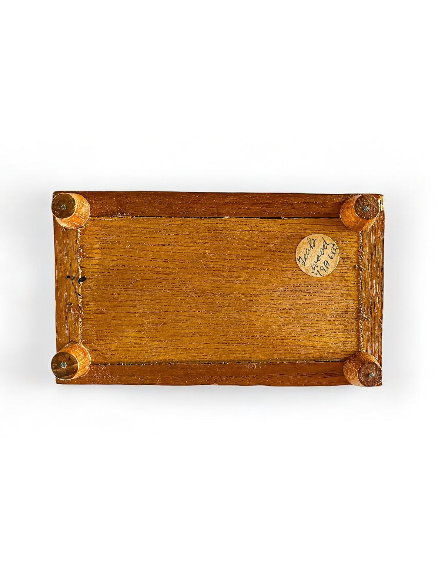 Handcrafted Wooden Jewellery Box | Carved with Floral Motifs - SOSC Home