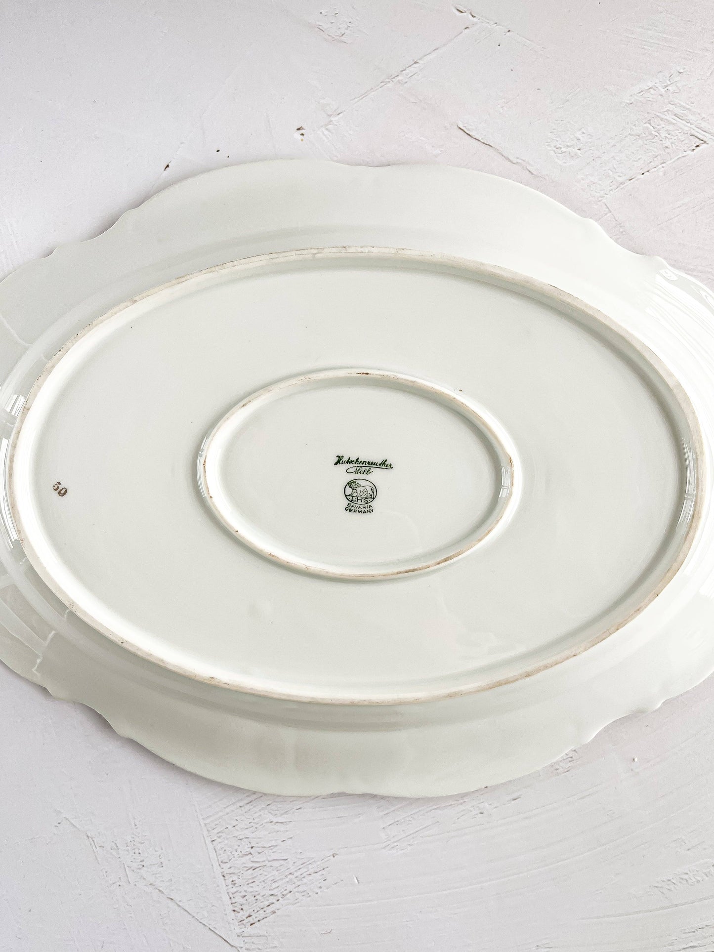 Hutschenreuther 38cm Oval Serving Platter - 'Brighton' Collection - SOSC Home