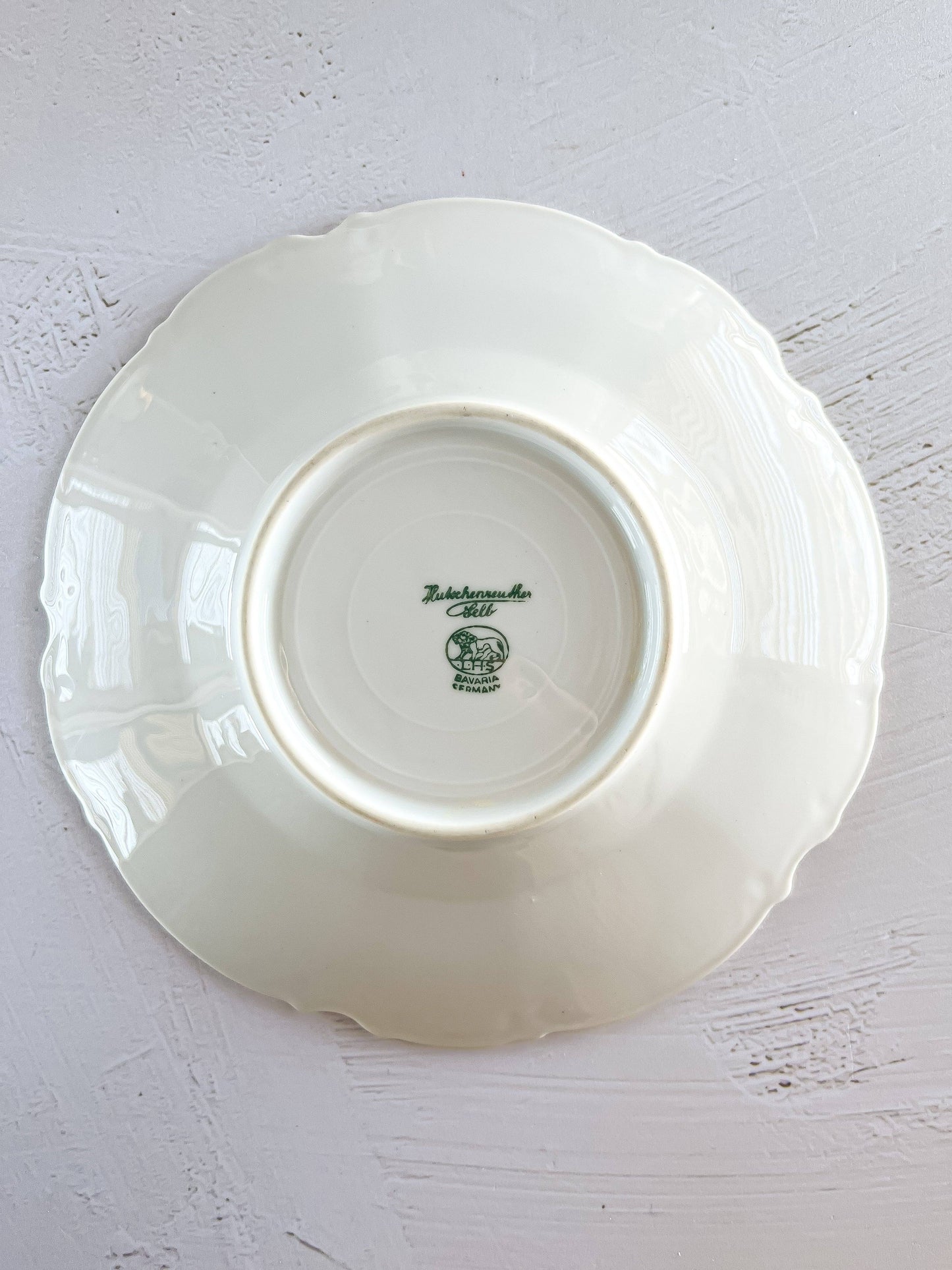 Hutschenreuther Set of 6 Footed Cups & Saucers - 'Brighton' Collection - SOSC Home