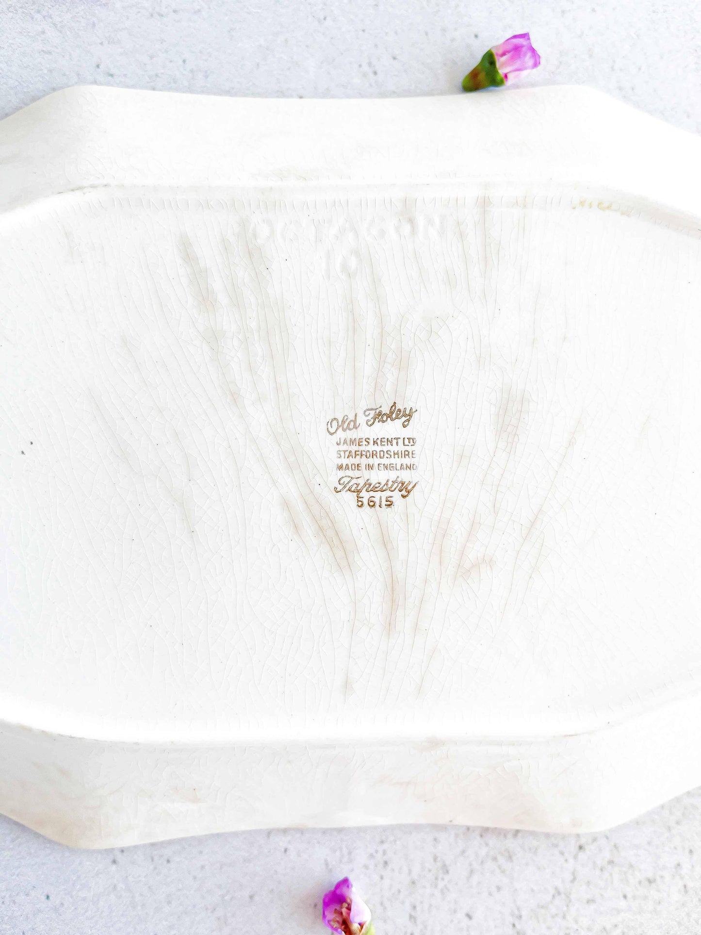 James Kent Ltd (Old Foley) Small Sandwich Tray - Tapestry - SOSC Home