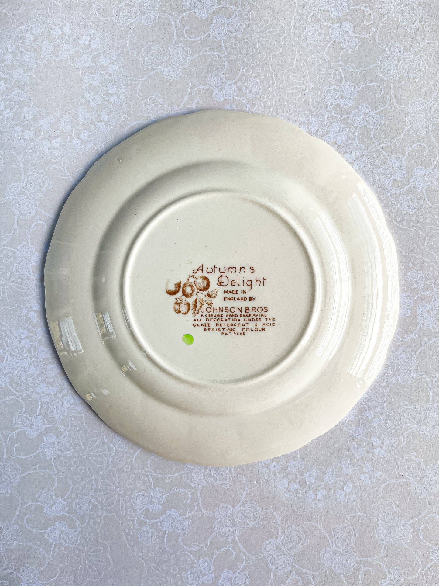 Johnson Bros Bread and Butter Plate | 'Autumn’s Delight' Collection - SOSC Home