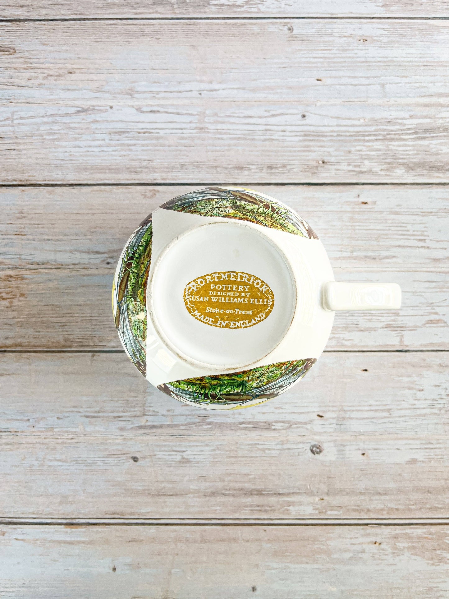 Portmeirion Birds of Britain 600ml Oversized Cup – 'Blue Tit' Design - SOSC Home