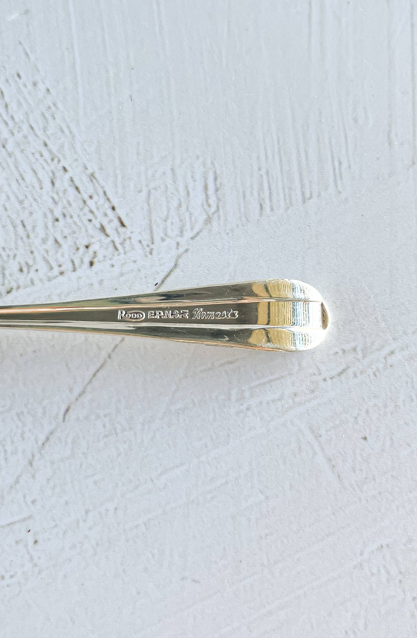 Rodd Silver-Plated Demitasse Teaspoons - 'Nemesia' Pattern - SOSC Home