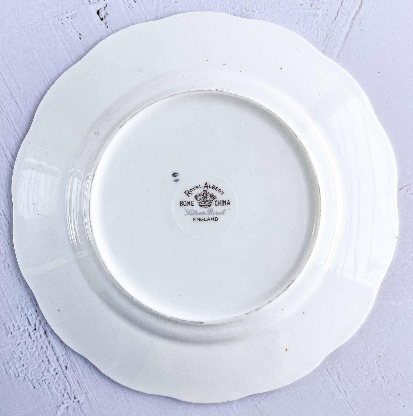Royal Albert Bread & Butter Plate - 'Silver Birch' Collection (First Edition) - SOSC Home