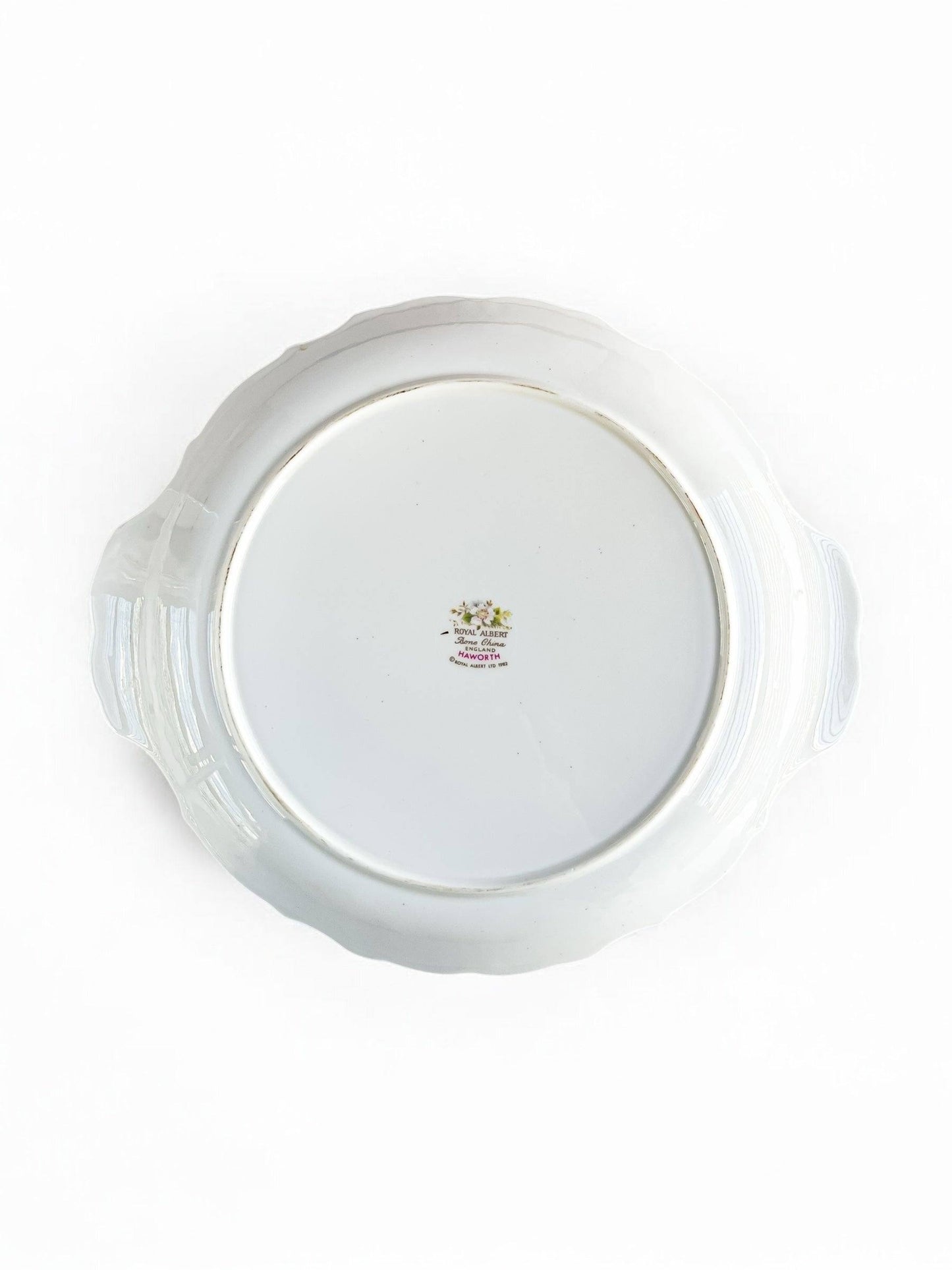 Royal Albert Handled Cake Plate | ‘Haworth’ Collection - SOSC Home
