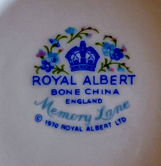 Royal Albert Open Sugar Bowl | 'Memory Lane' Collection - SOSC Home