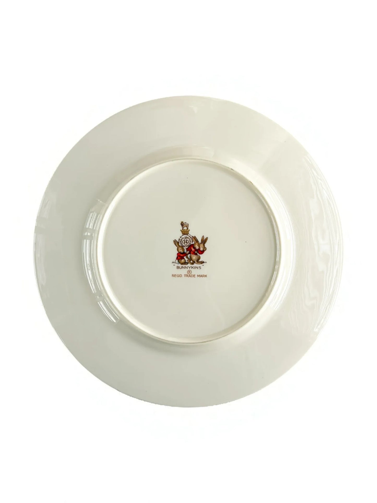 Royal Doulton Bunnykins Salad Plate | 'Bath Time' Design - SOSC Home