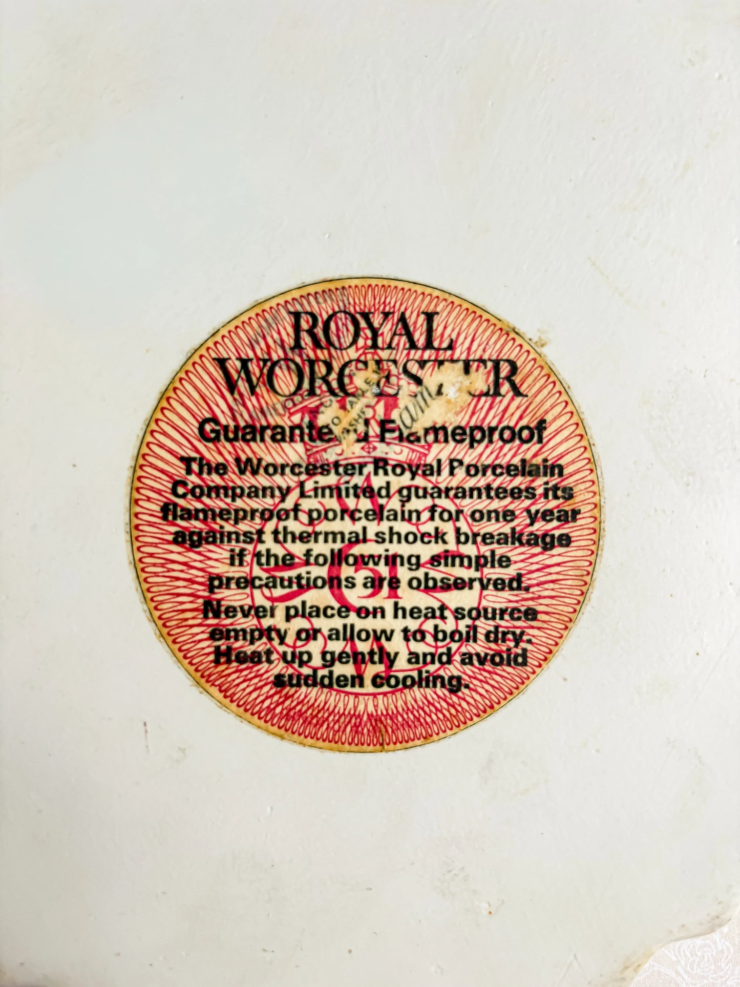 Royal Worcester Scalloped Quiche Dish | ‘Evesham Gold’ Collection - SOSC Home