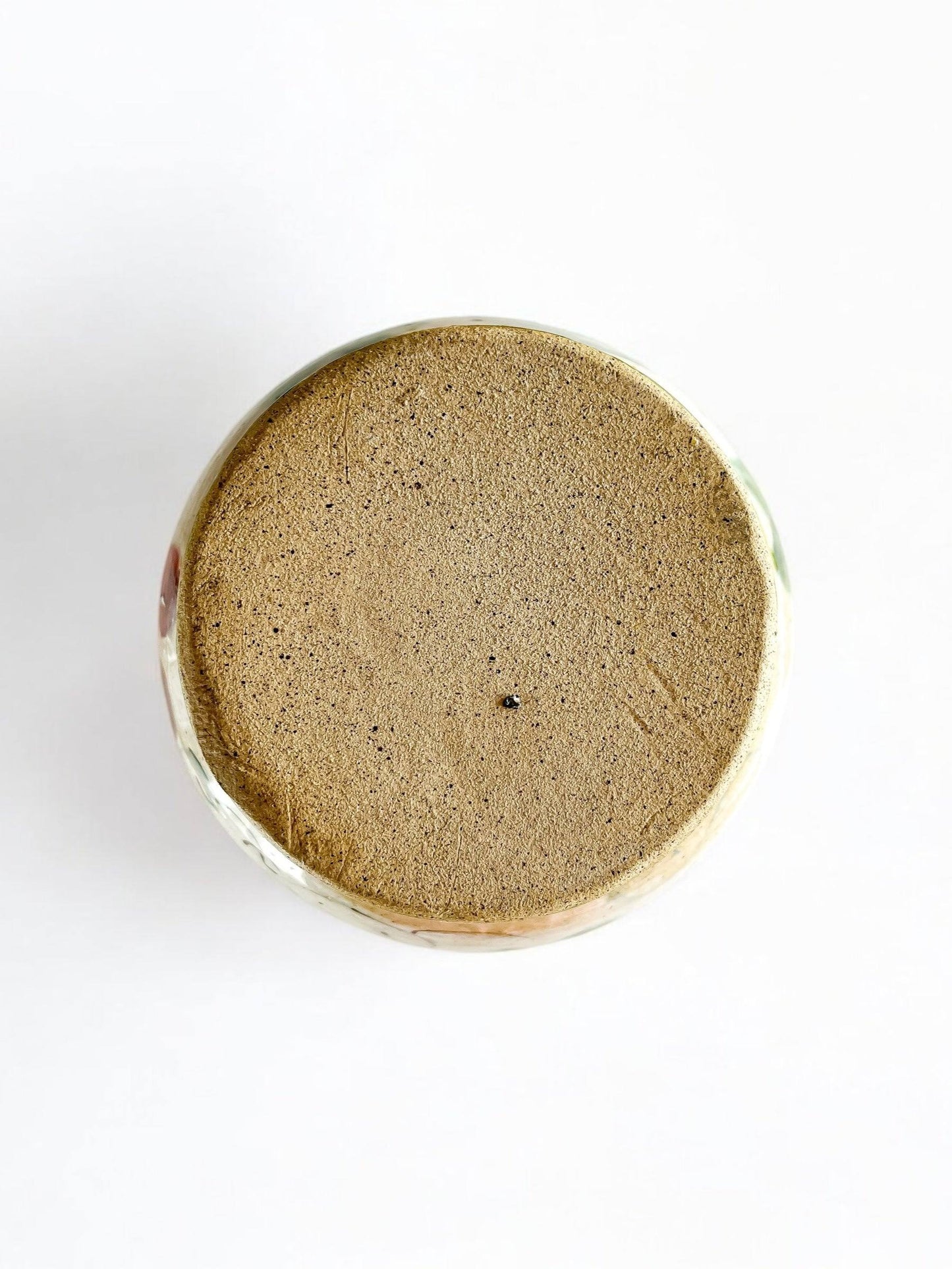 Rustic Hand-Painted Large Ceramic Jug – Green Leaves & Red Fruit - SOSC Home