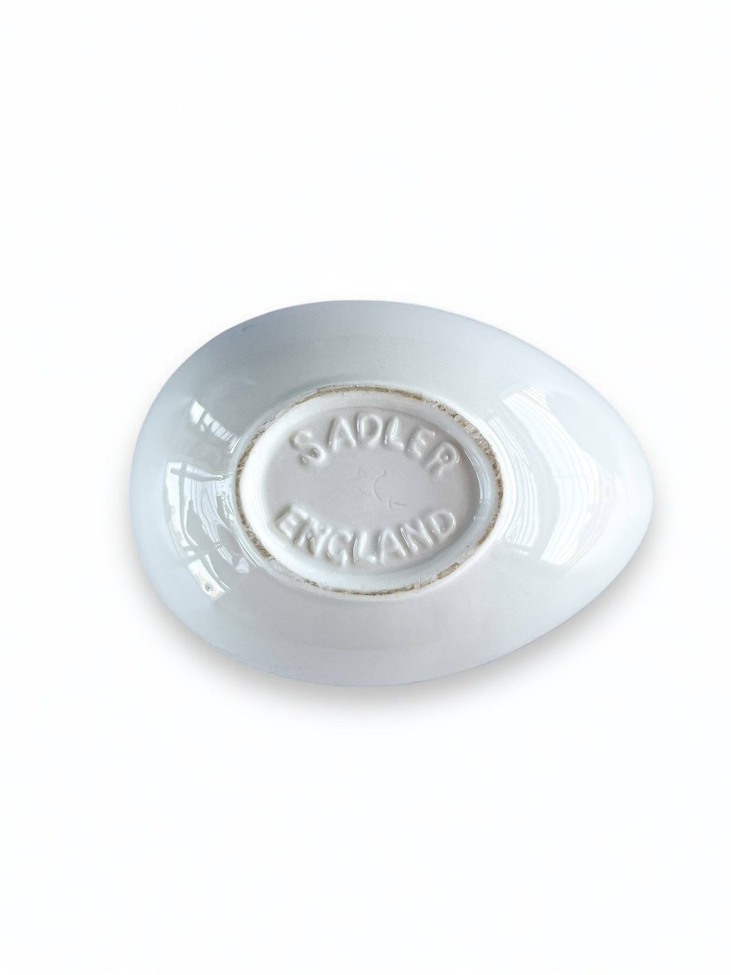 Sadler Festive Holiday Egg Box with Lid – Red Poinsettia & Holly Design - SOSC Home