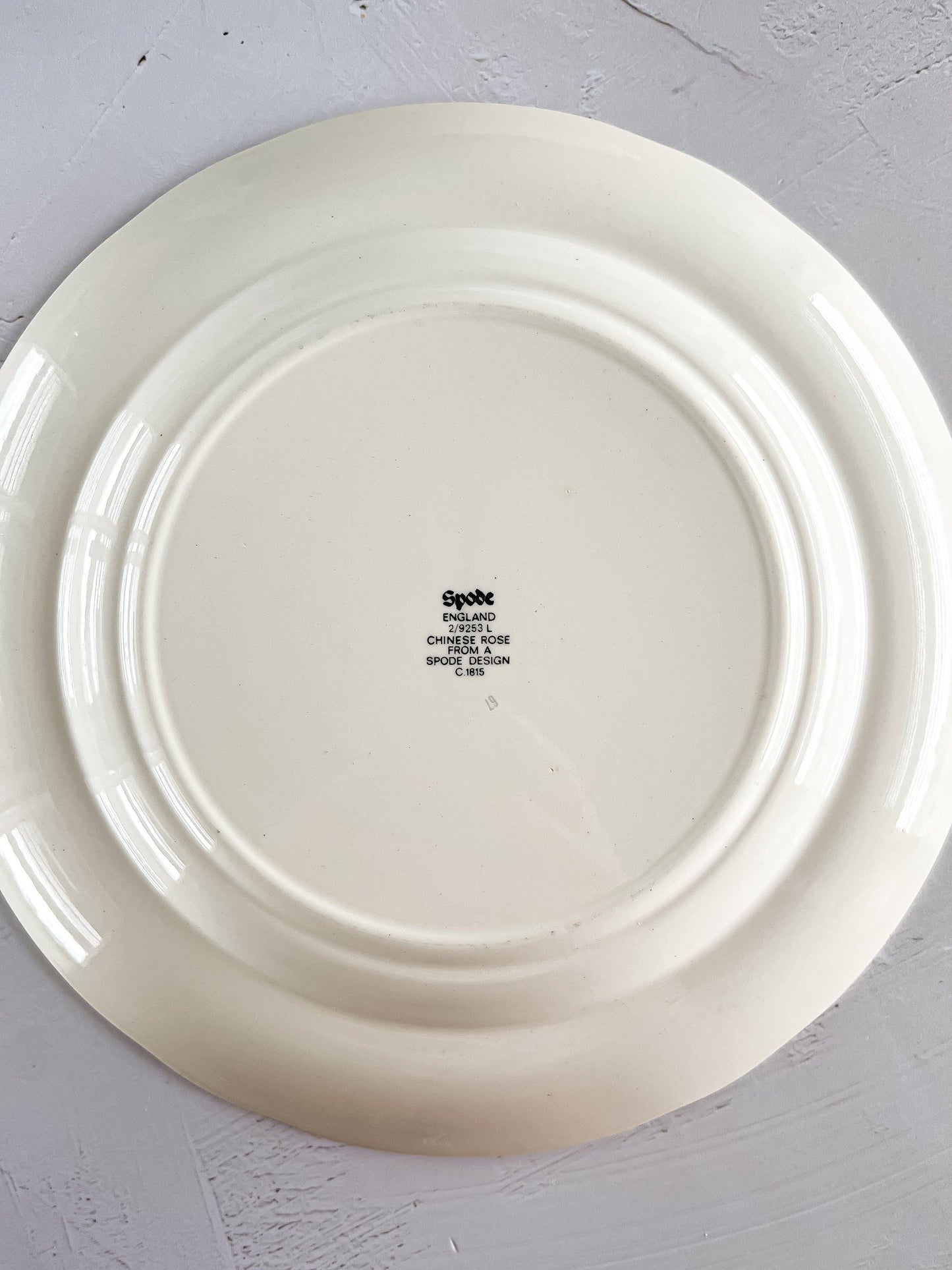 Spode Collection Bread & Butter Plate - 'Chinese Rose' Collection - SOSC Home