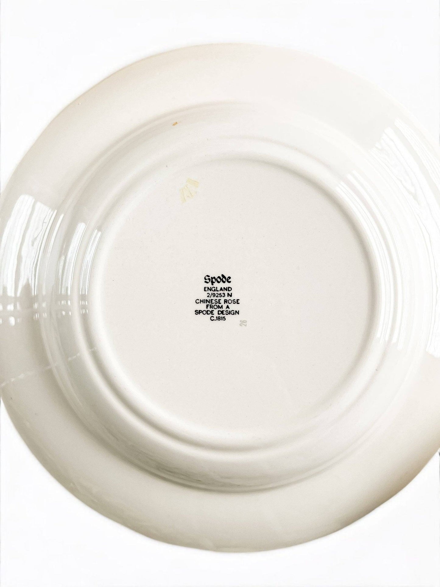 Spode Large Rimmed Soup | 'Chinese Rose' Collection (Modern Version) - SOSC Home