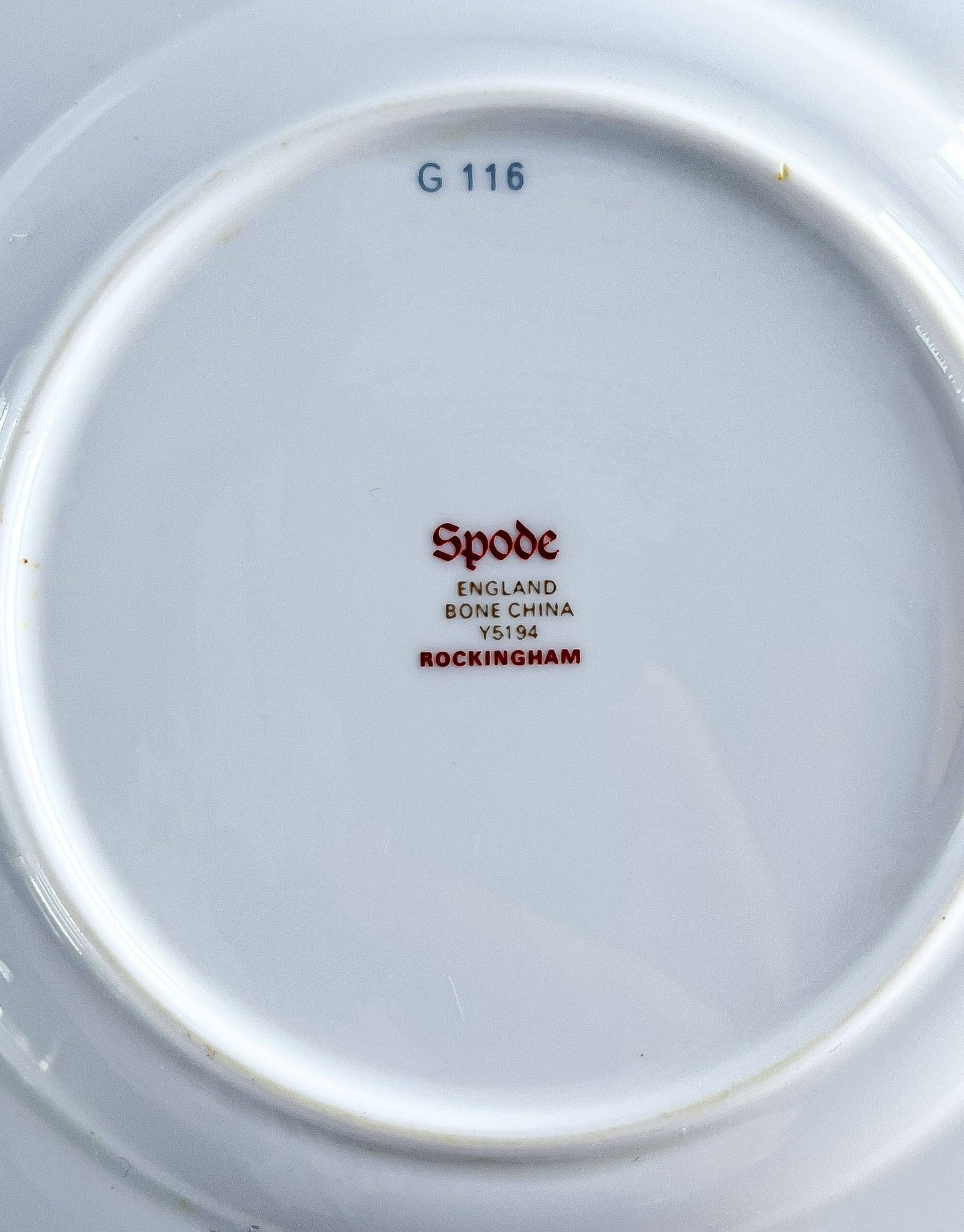 Spode Bread & Butter Plate - 'Rockingham' Collection (Modern Version) - SOSC Home