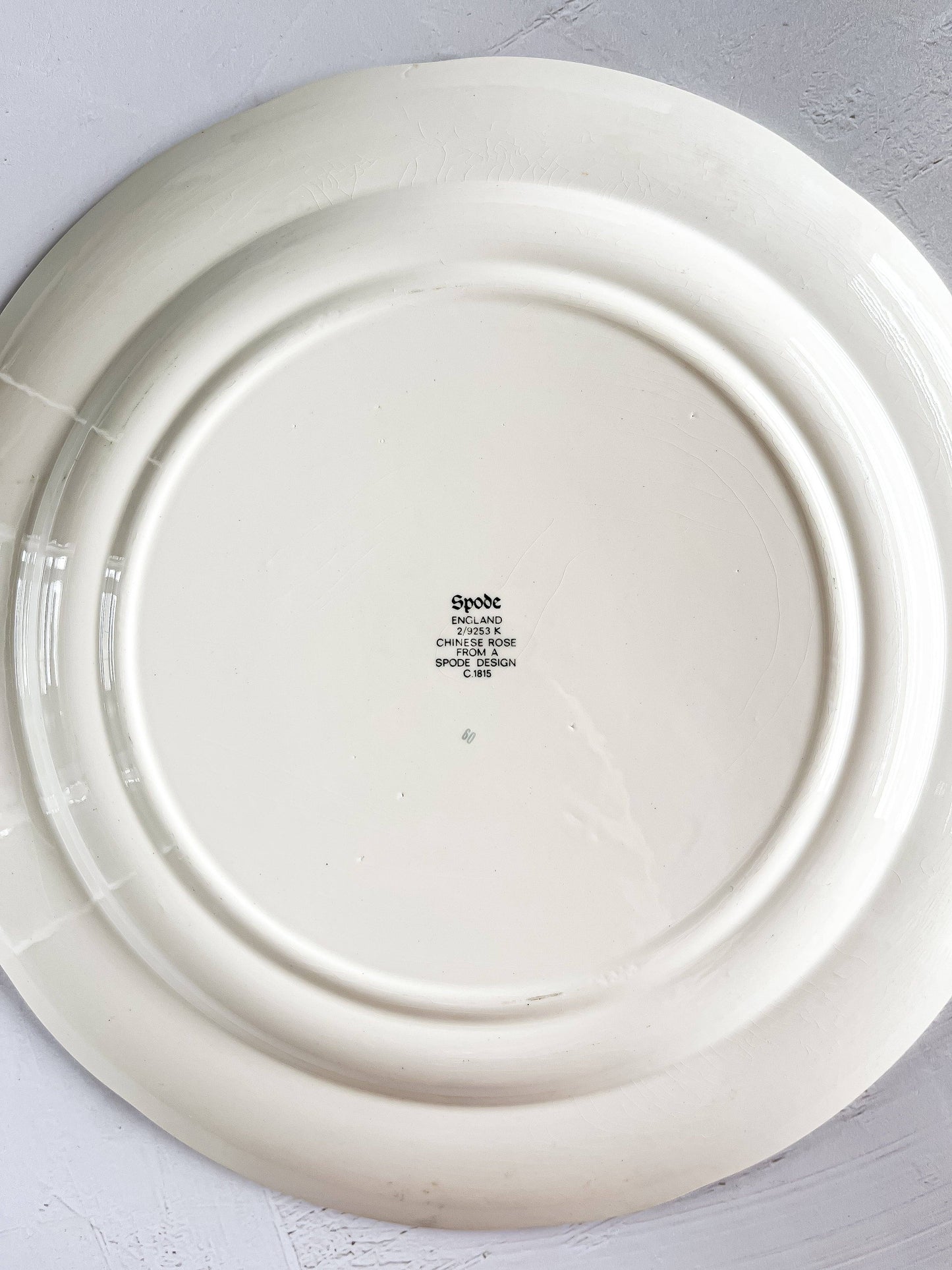 Spode Set of 6 Dinner Plates - 'Chinese Rose' Collection - SOSC Home