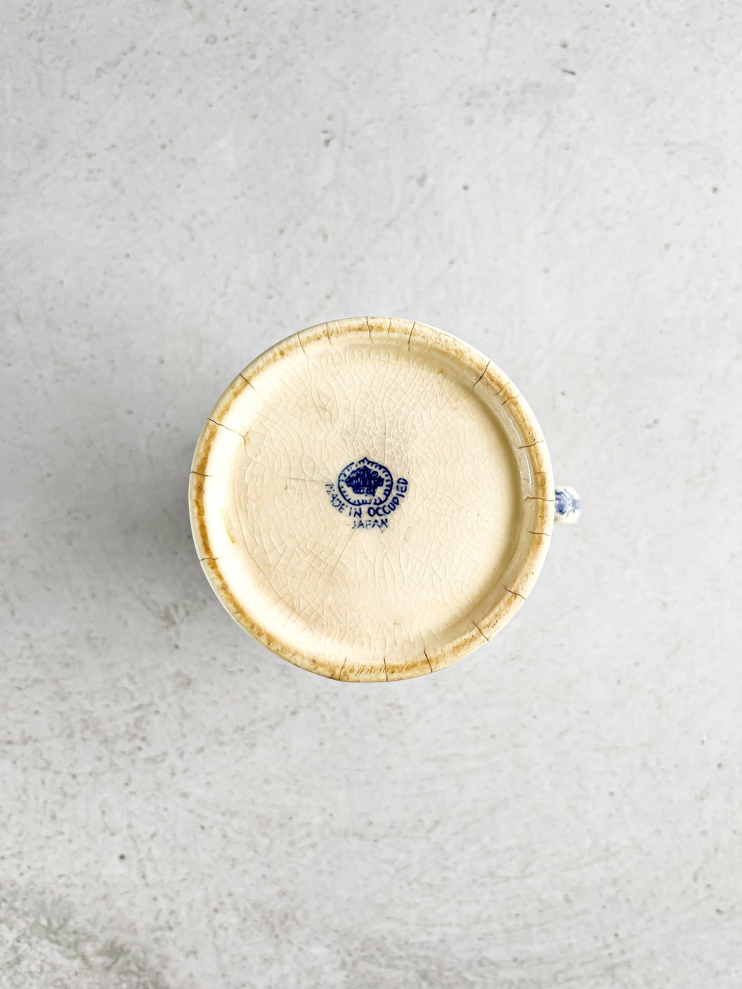 Vintage Blue Willow Ceramic Jugs - Medium & Small (Occupied Japan) - SOSC Home