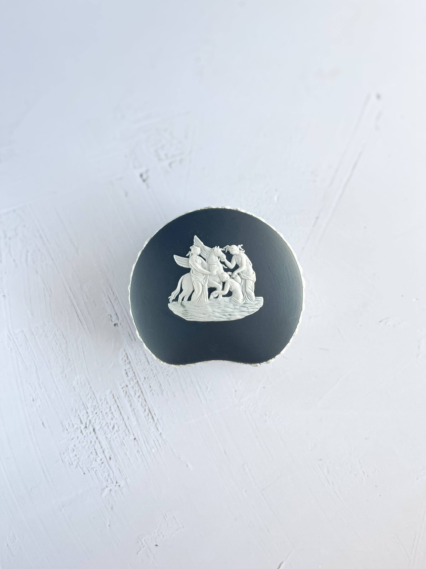 Wedgwood Jasperware Black Bean Box & Lid Collection - SOSC Home