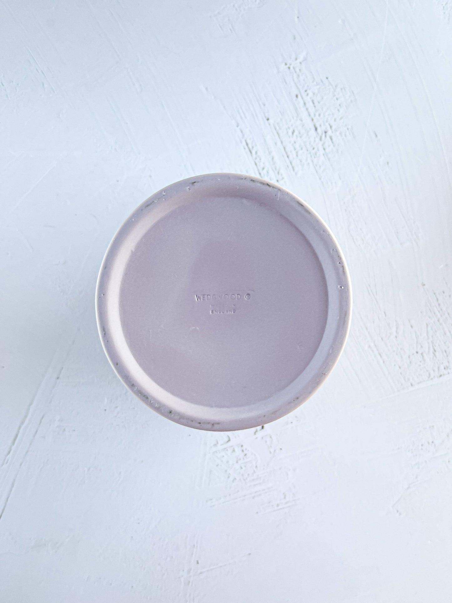 Wedgwood Jasperware Lilac Candy Jar - 'Floral Girls' Design - SOSC Home