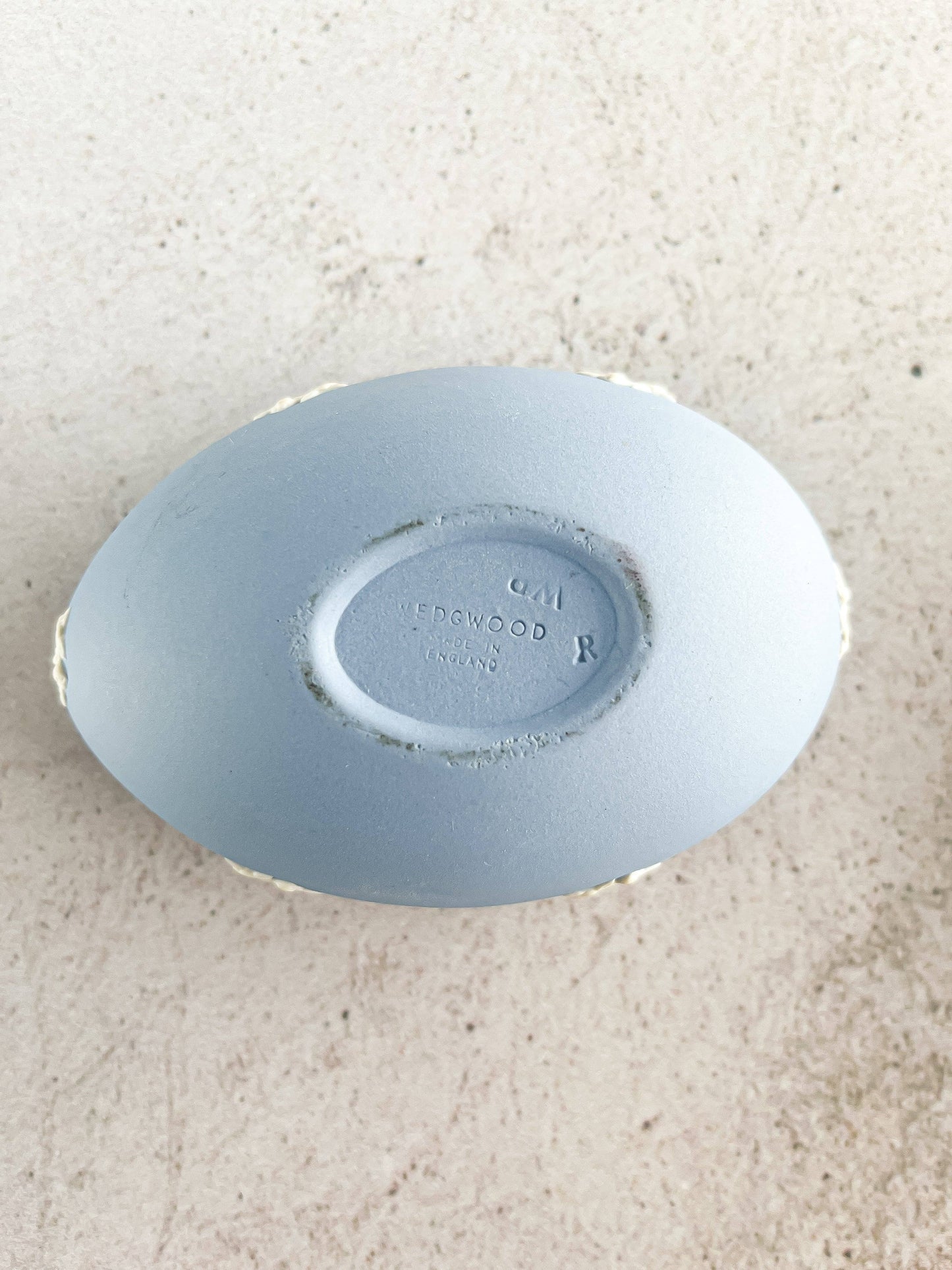 Wedgwood Jasperware Pale Blue Egg Box & Lid - SOSC Home