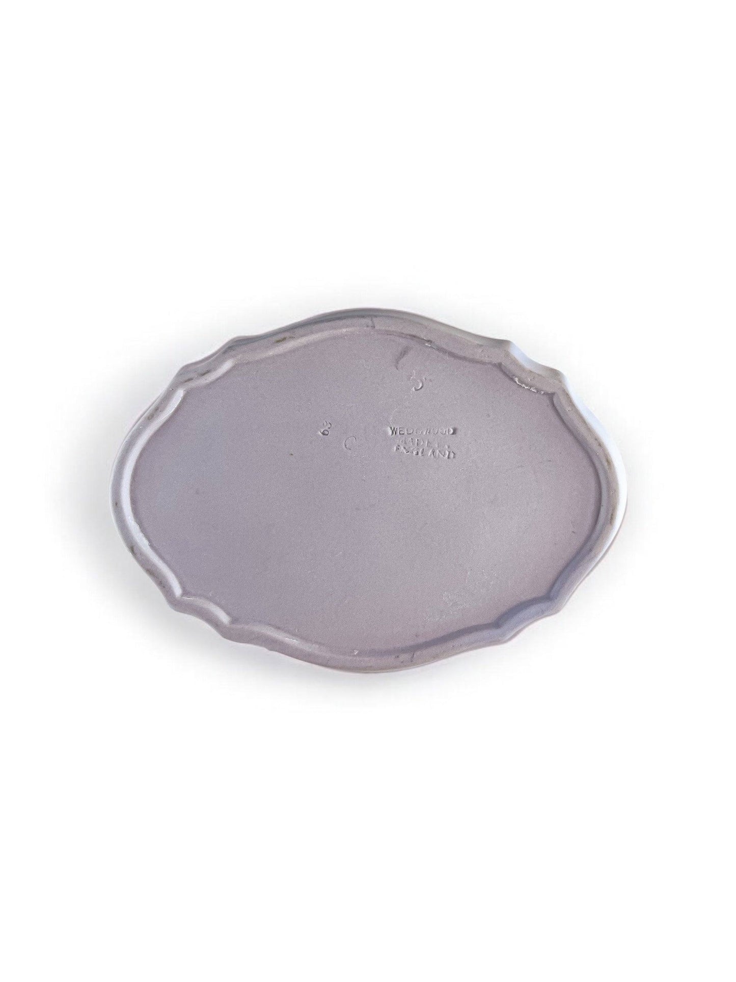 Wedgwood Jasperware Small Scalloped Tray – Lilac Colour - SOSC Home