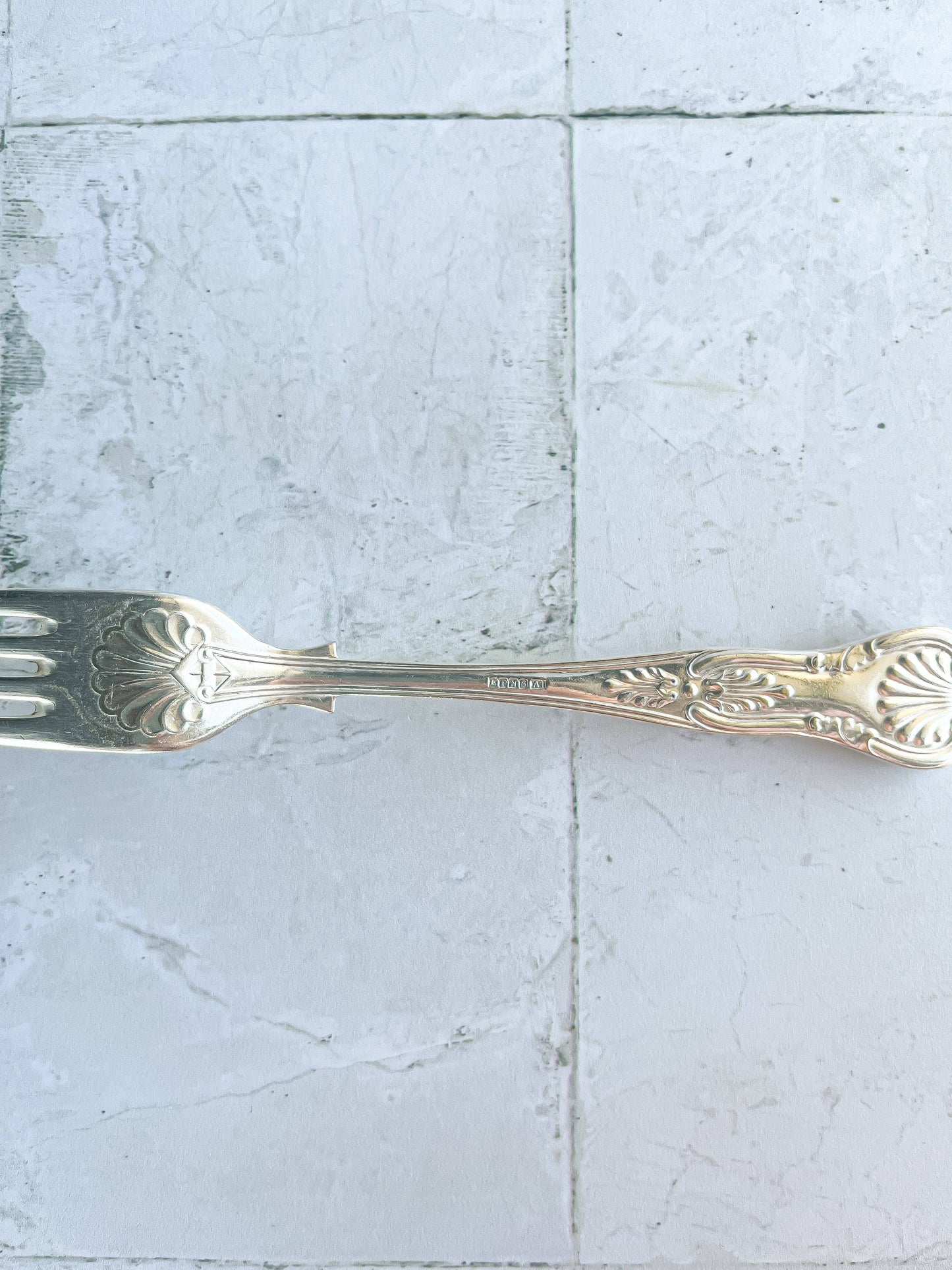 Silver-Plated Dinner Fork - 'Kings' Pattern