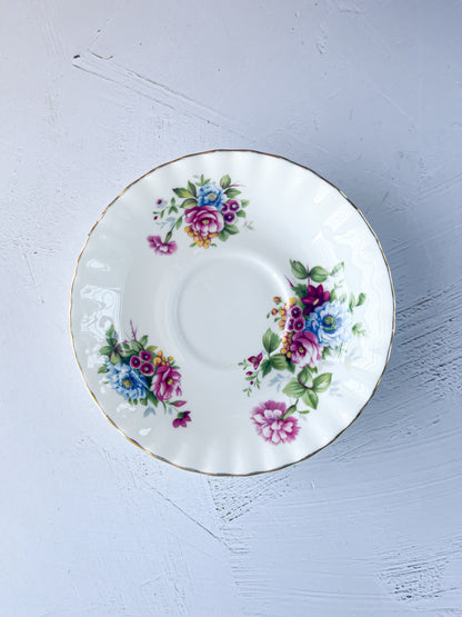 Royal Albert Cup and Saucer Set - 'Summertime Series' Collection