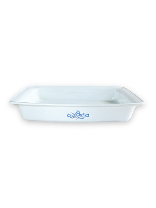 CorningWare Rectangular Roasting Dish P-332 – 'Cornflower Blue' Collection