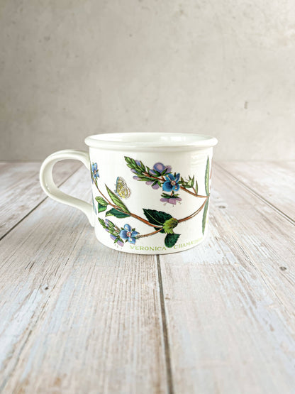 Portmeirion Botanic Garden Flat Drum Cup - 'Speedwell' Design - SOSC Home