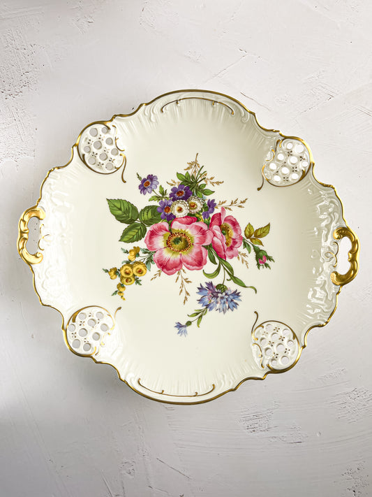 Rosenthal Handled Cake Plate -  ‘Moliere’ Collection