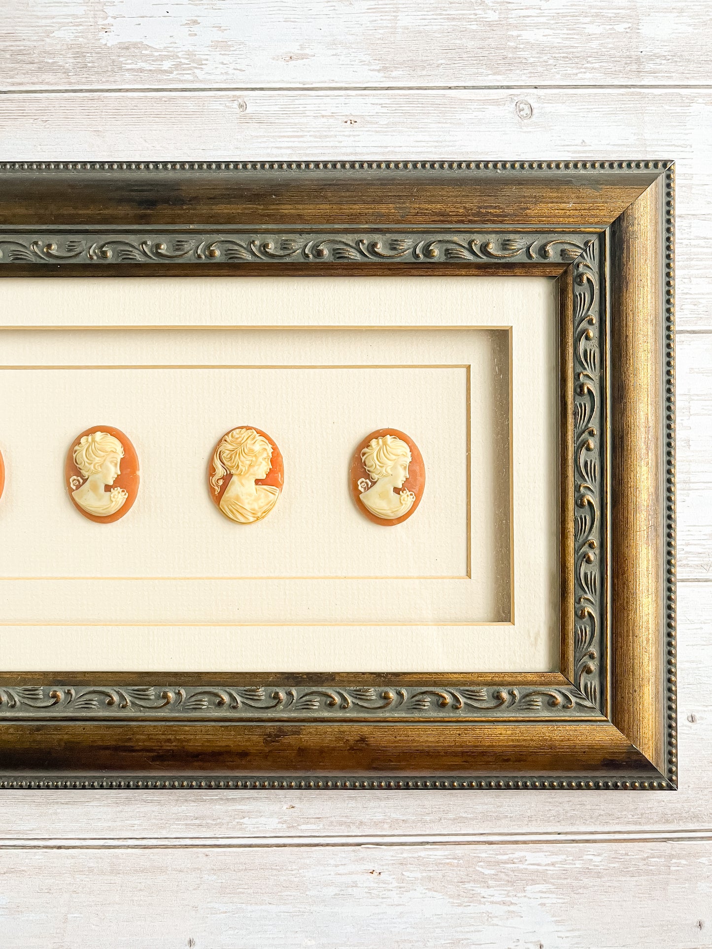 Framed Set of Four Classical Cameos