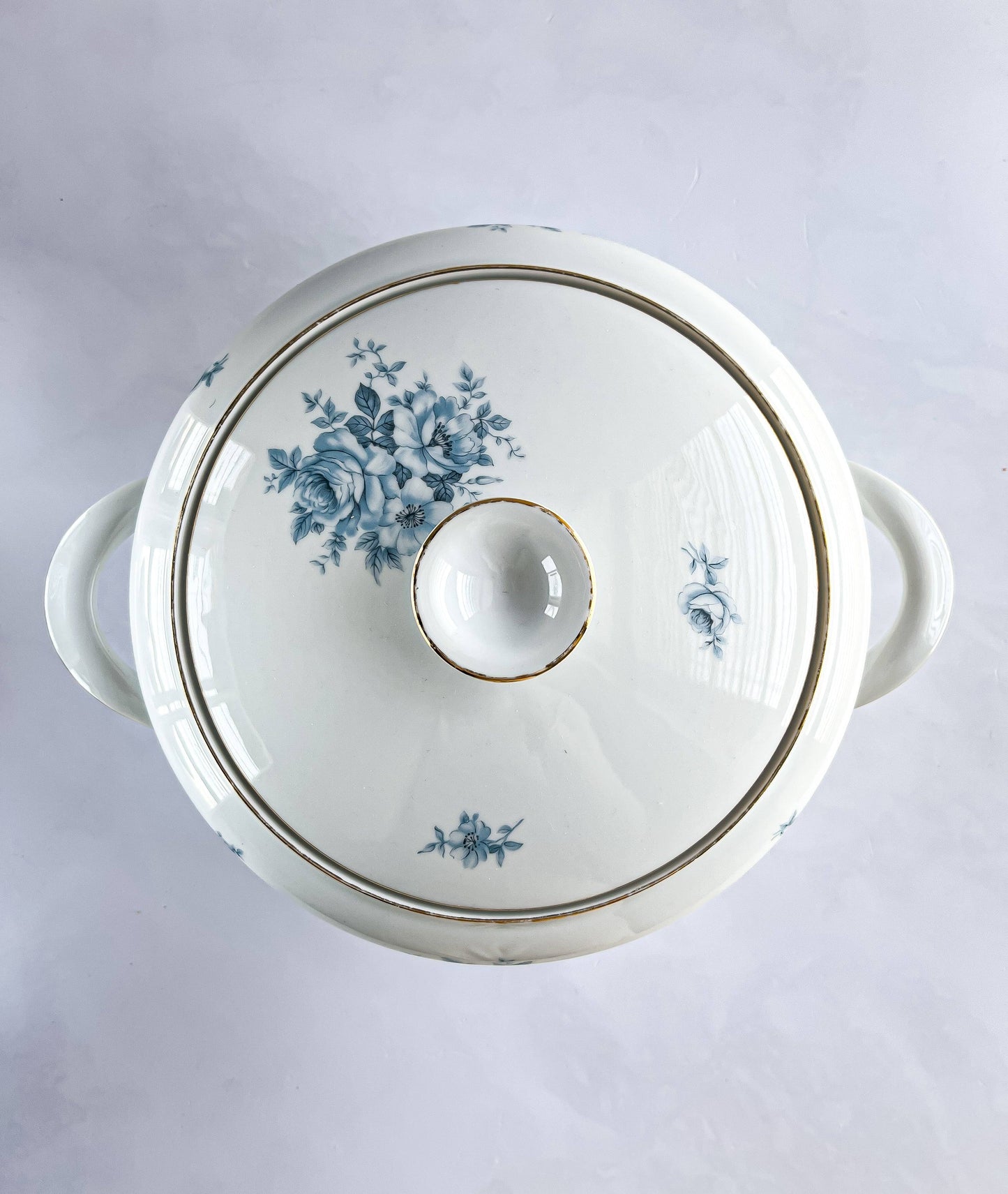 KPM Round Covered Vegetable Tureen - 'Krister' Collection - SOSC Home