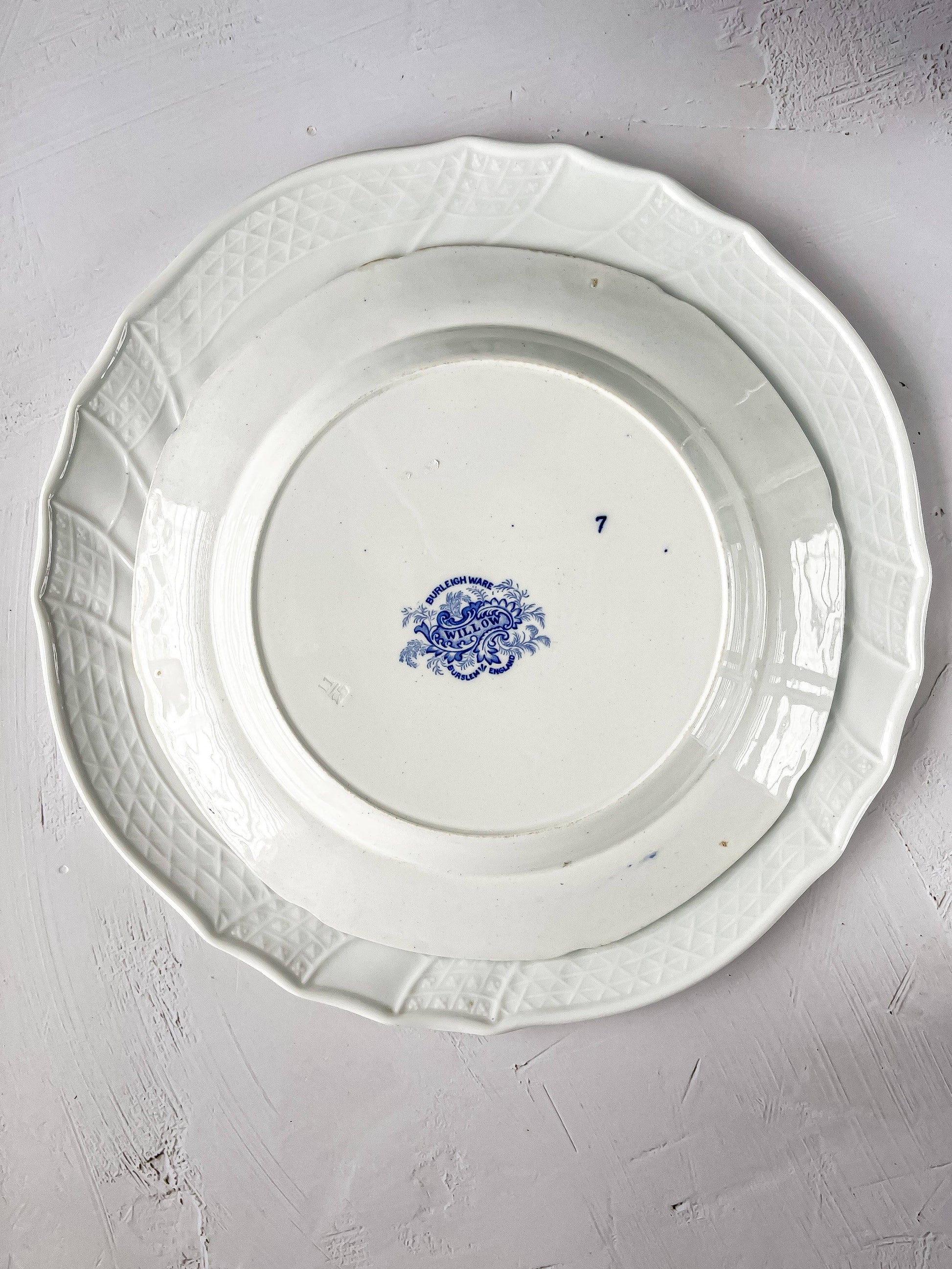 Burgess & Leigh Dinner Plate - ‘Willow’ Collection (Circa 1930’s) - SOSC Home