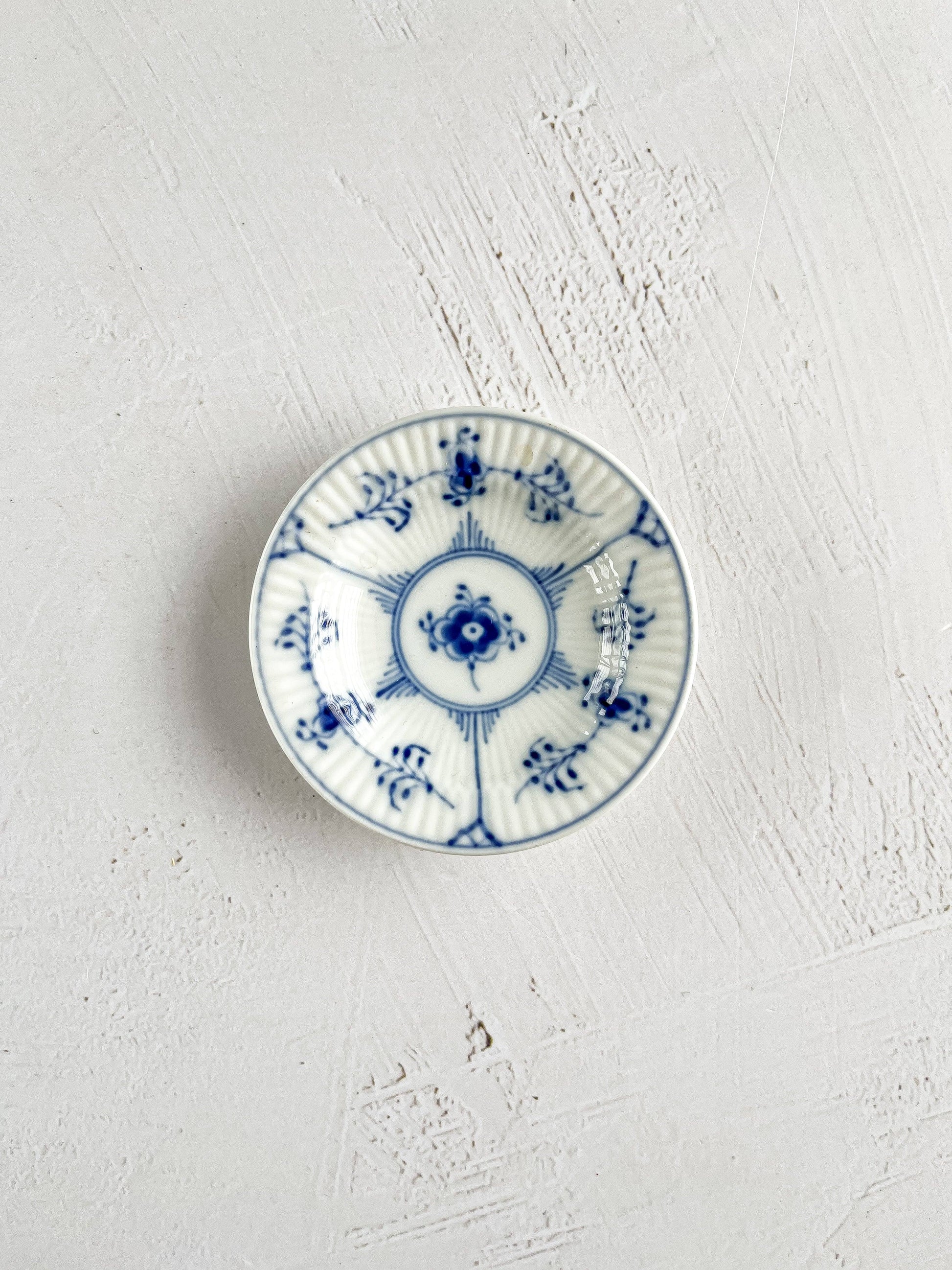 Royal Copenhagen Butter Pat - ‘Blue Fluted’ Collection - SOSC Home