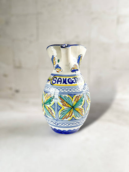 Hand-Painted Spanish Sangria Pitcher - SOSC Home