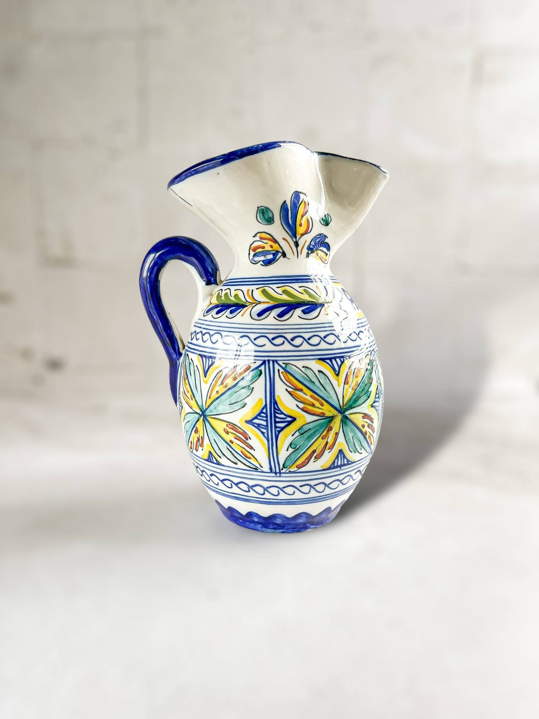 Hand-Painted Spanish Sangria Pitcher - SOSC Home