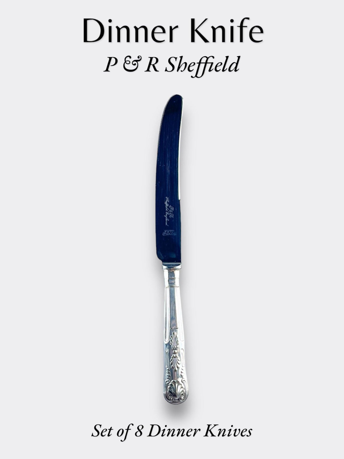 Canteen Spilhaus P&R Sheffield Cutlery - ‘Kings’ Pattern EPNS A1 Silver-Plated (103 Piece Set) - SOSC Home