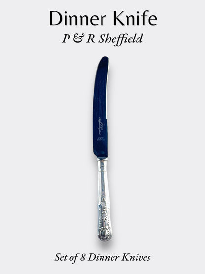 Canteen Spilhaus P&R Sheffield Cutlery - ‘Kings’ Pattern EPNS A1 Silver-Plated (103 Piece Set) - SOSC Home