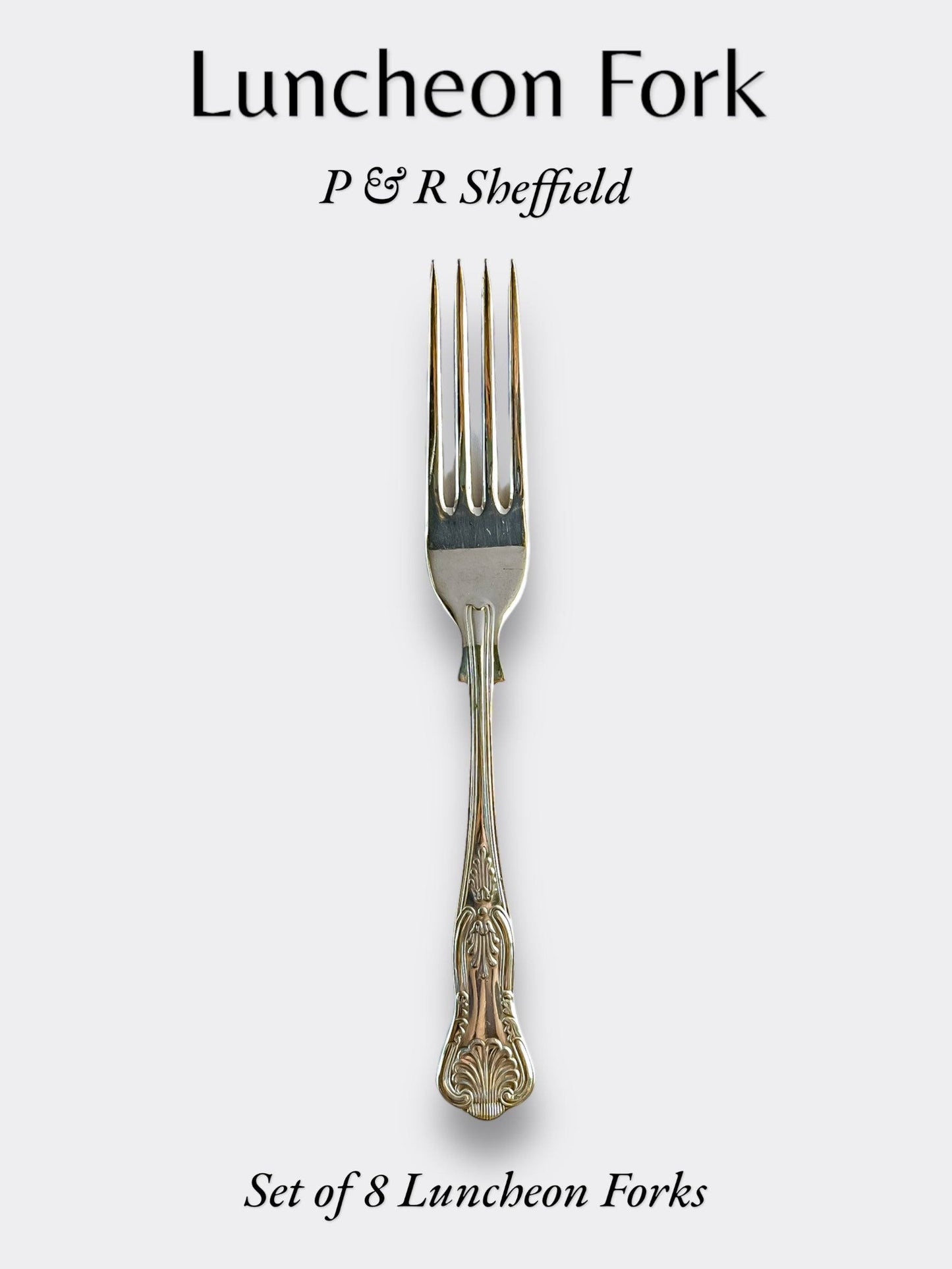 Canteen Spilhaus P&R Sheffield Cutlery - ‘Kings’ Pattern EPNS A1 Silver-Plated (103 Piece Set) - SOSC Home