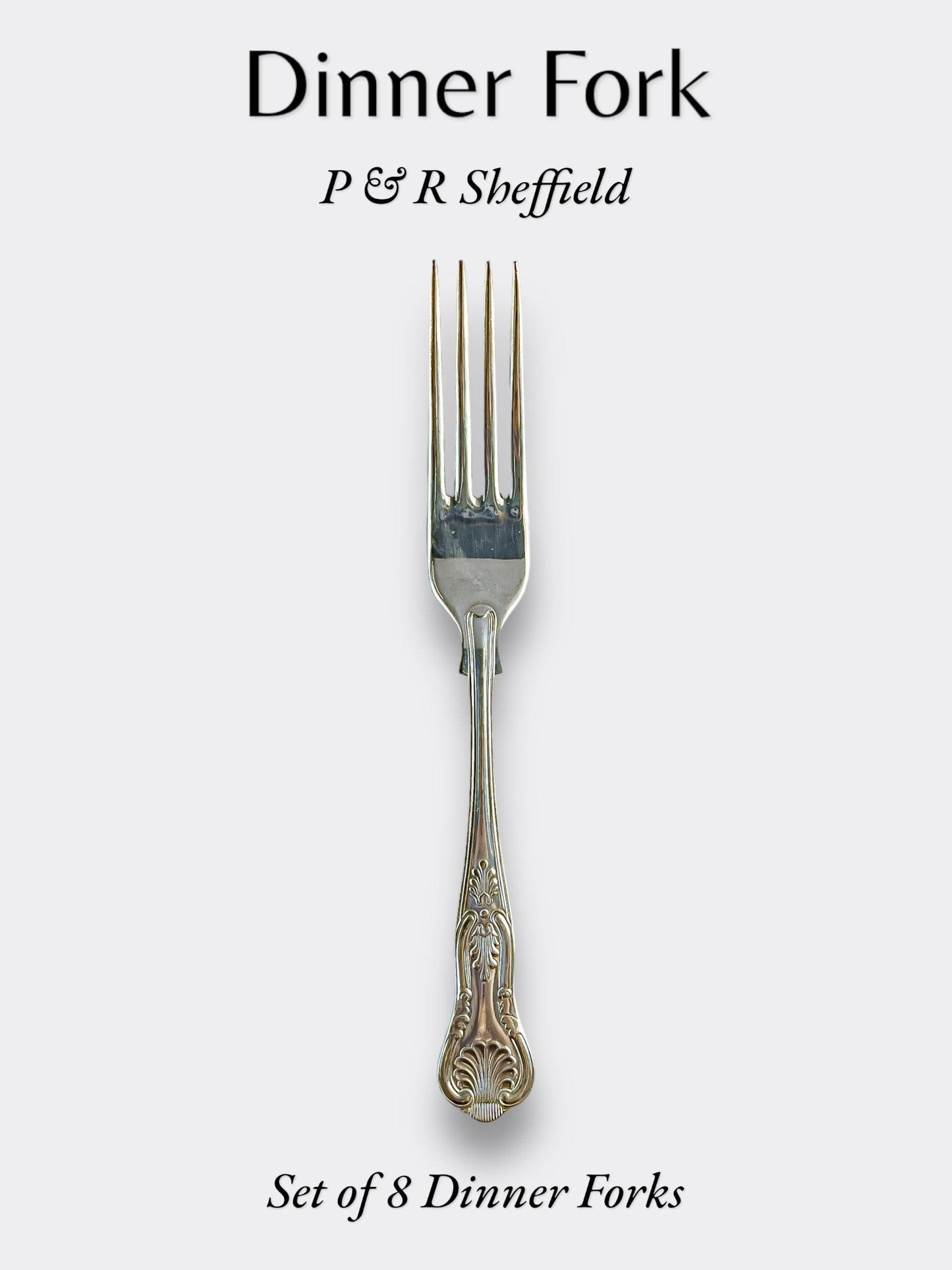 Canteen Spilhaus P&R Sheffield Cutlery - ‘Kings’ Pattern EPNS A1 Silver-Plated (103 Piece Set) - SOSC Home