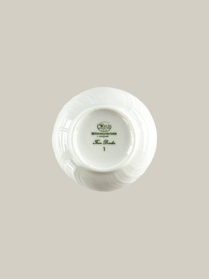 Hutschenreuther Sugar Bowl - ‘Dresden’ Collection in All White - SOSC Home