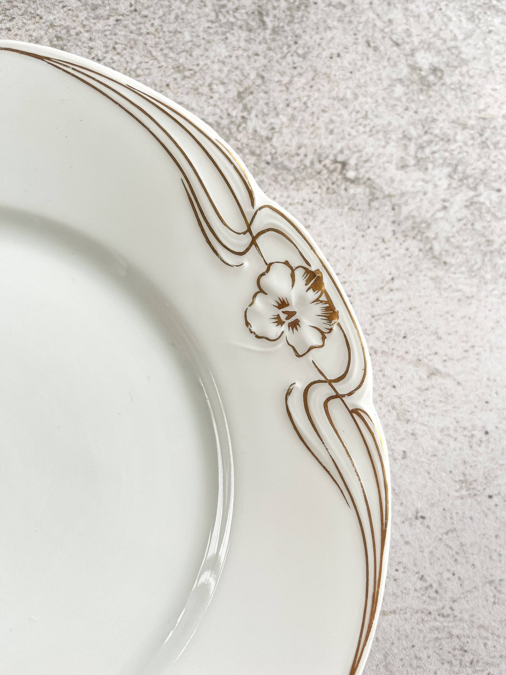 Antique Rosenthal Salad Plate - ‘Pensée’ Collection - SOSC Home