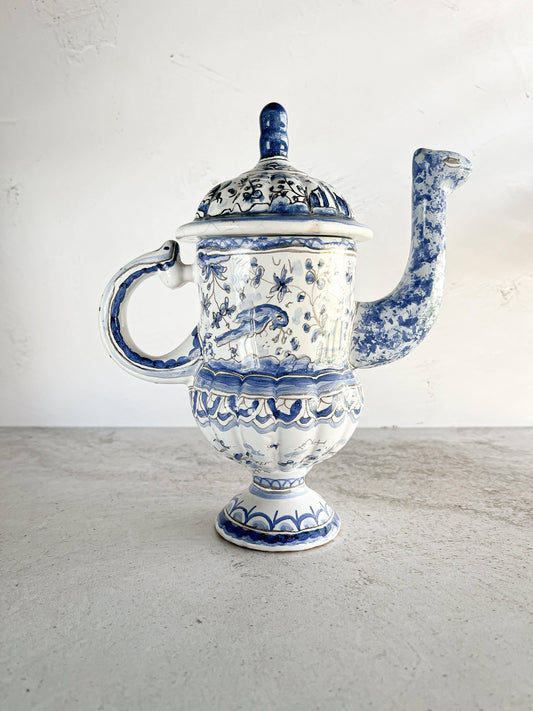 Berardos Hand-Painted Portuguese Teapot - Blue & White - SOSC Home