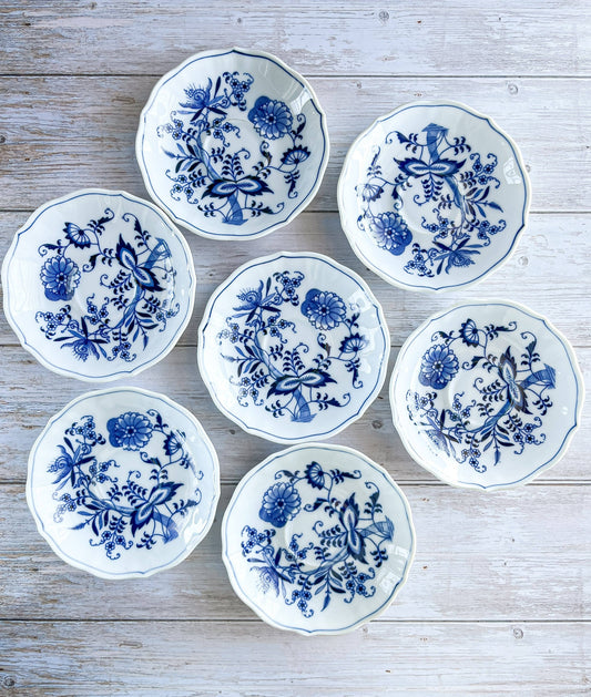 Blue Danube Deep Saucer - 'Blue Onion' Collection - SOSC Home