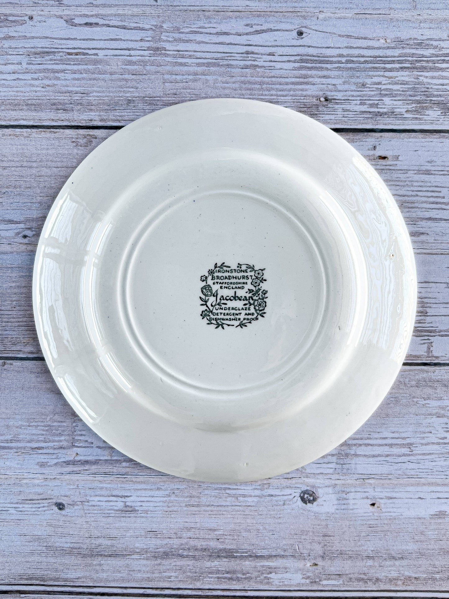 Broadhurst Bread and Butter Plate - ‘Jacobean’ Collection - SOSC Home